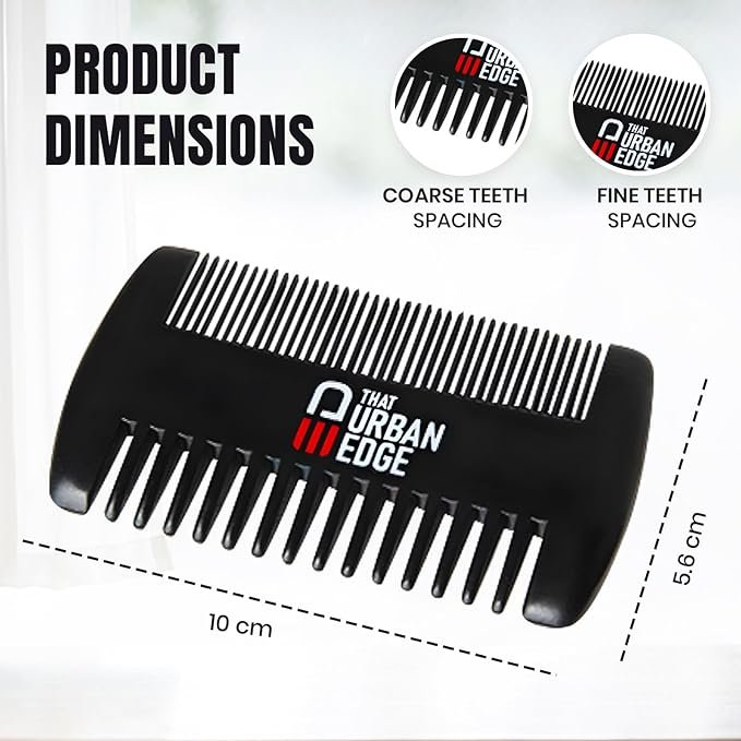 Pocket-Sized Grooming Tool for All Beard Types