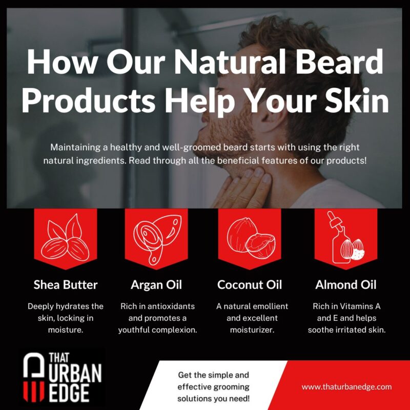 How Our Natural Beard Products Help Your Skin.